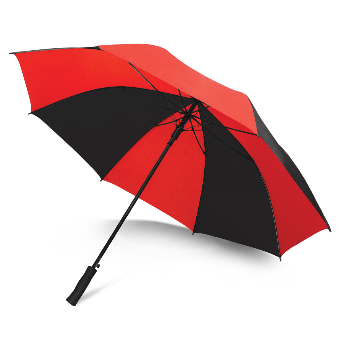 Promotional Contrast Black Panel Sports Umbrellas Promotion Products